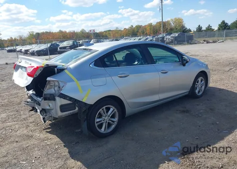 2017 Chevrolet Cruze Lt Auto из США, поврежденный, VIN 1G1BE5SM6H7119044